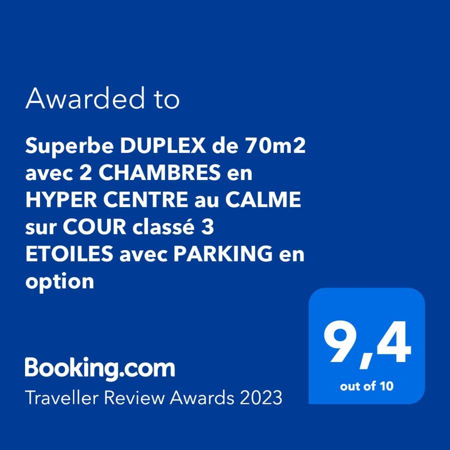Superbe Duplex De 70M2 Avec 2 Chambres En Hyper Centre Au Calme Sur Cour Classe 3 Etoiles Avec Parking En Option La Rochelle (Charente-Maritime) Exterior photo